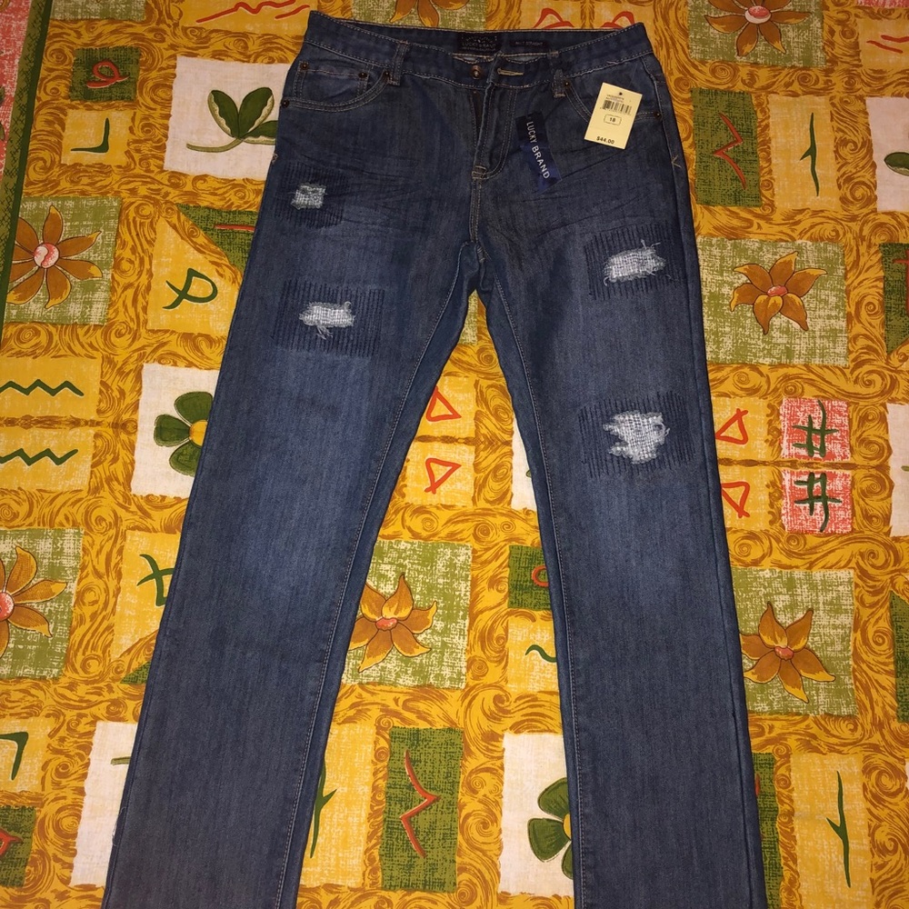 Lucky Brand Billy Straight Jeans Size 18